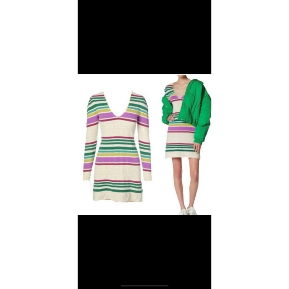 Free People NWT (MSRP $148) Gidget Striped dress size medium